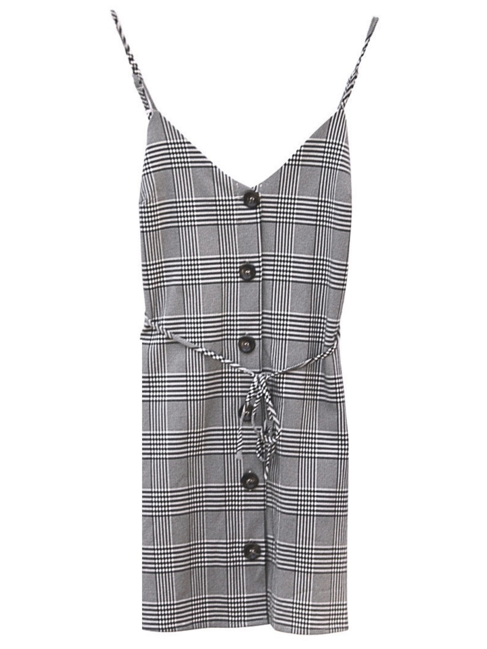 Plaid Mini Dress